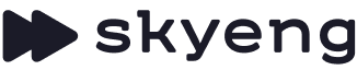 Логотип Skyeng, клиент сервиса расшифровки аудио и видео в текст